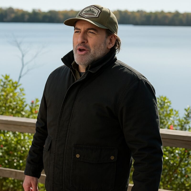 Sullivans Crossing S03 Scott Patterson Black Jacket