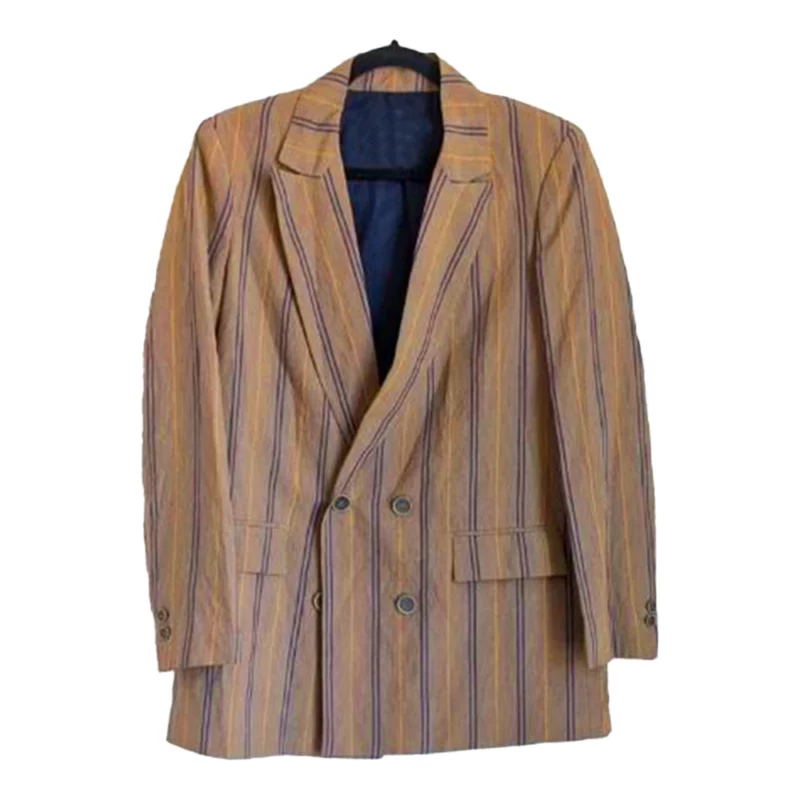 The Chicken Sisters S01 Ep01 Brown Striped Blazer