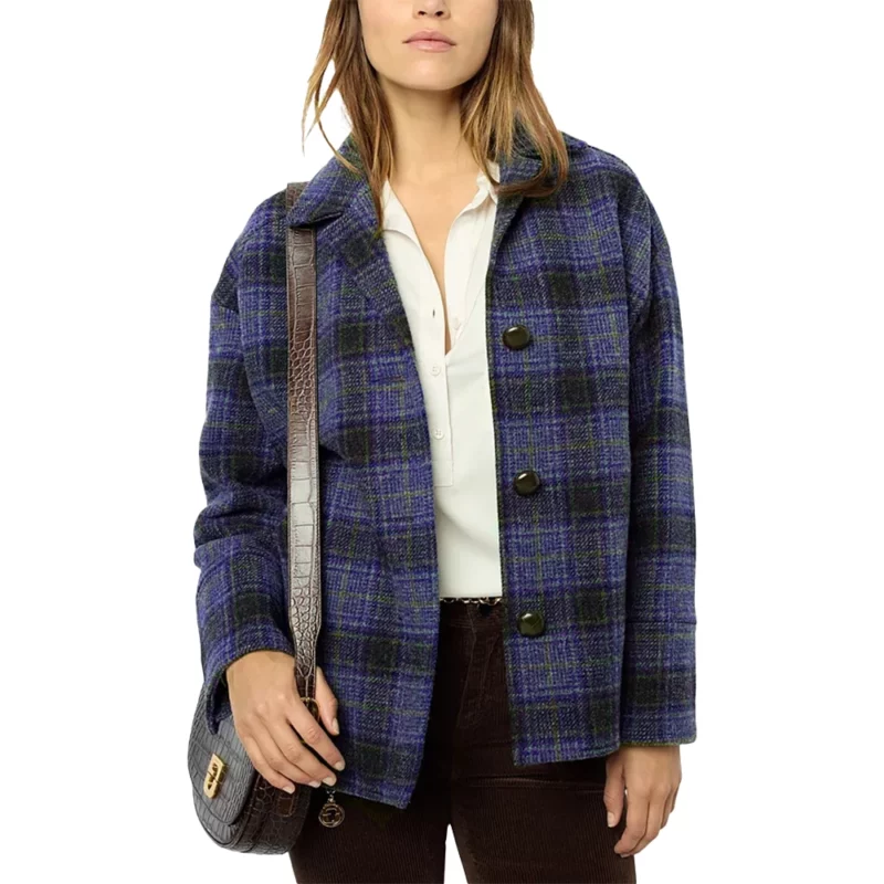 The Four Seasons 2025 Kate Tina Fey Plaid Jacket