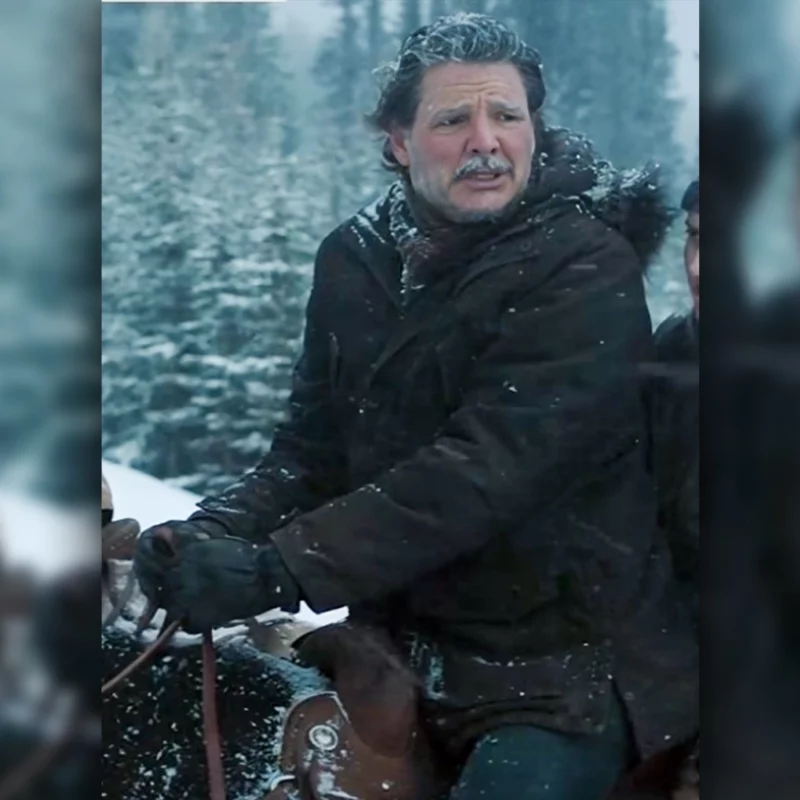 The Last Of Us S02 PedroPascal Black Jacket