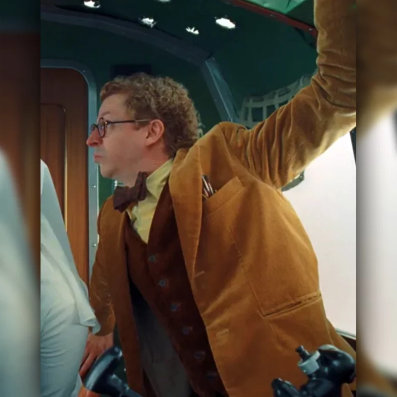 The Phoenician Scheme Bjorn Lund Michael Cera Blazer