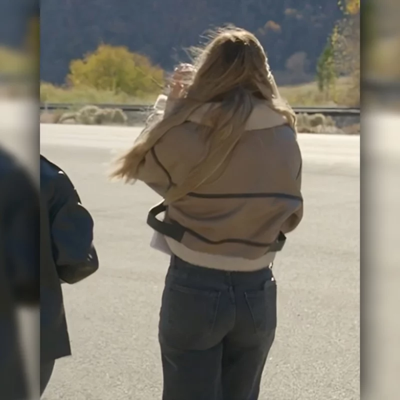 The Secret Lives of Mormon Wives Shearling Jacket