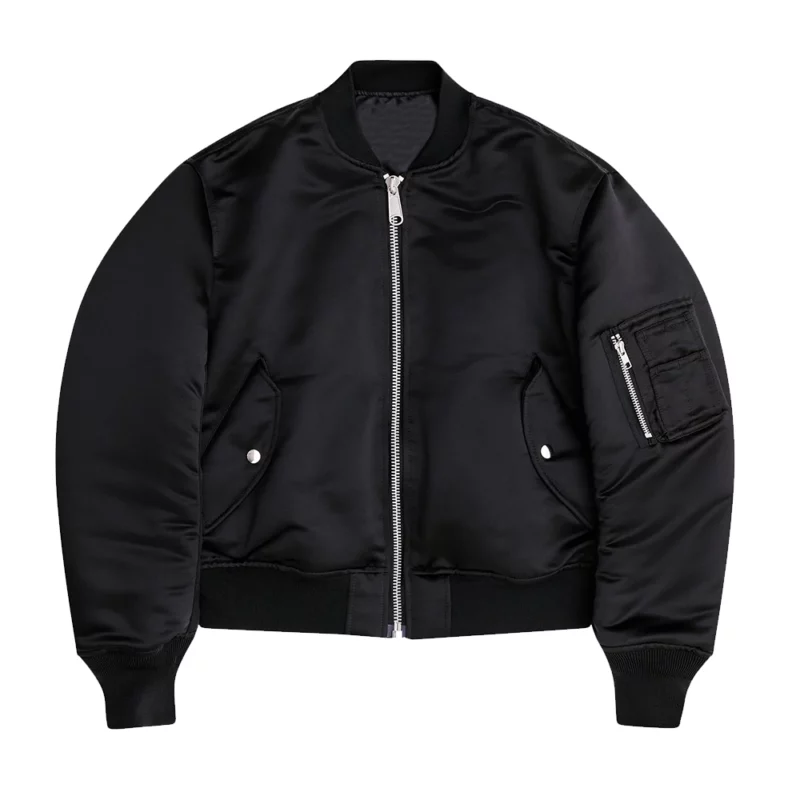 The Today Show 2025 Weeknd Black Bomber Jacket