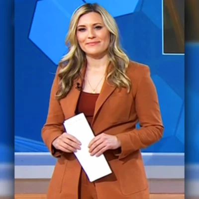 The Today Show Erin McLaughlin Brown Suit