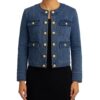 The View 2025 Joy Behar Collarless Denem Jacket