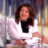 The View Ana Navarro White Leather Blazer