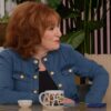 The View Joy Behar Collarless Denim Jackeet