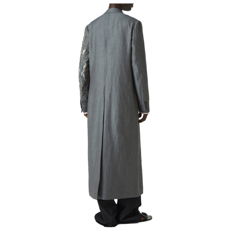 The Voice S27 John Legend Grey Embellished Coat