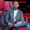 The Voice S27 JohnLegend Grey Embellished Coat