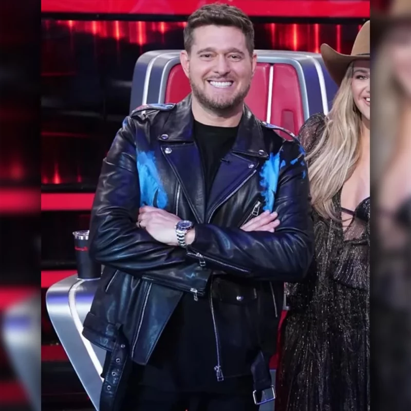 The Voice S27 Michael BublÃ© Black Jacket