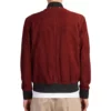 The Voice S27 Michael Buble Bomber Suede Leather Jacket