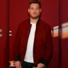 The Voice S27 Michael Buble Red Suede Jacket