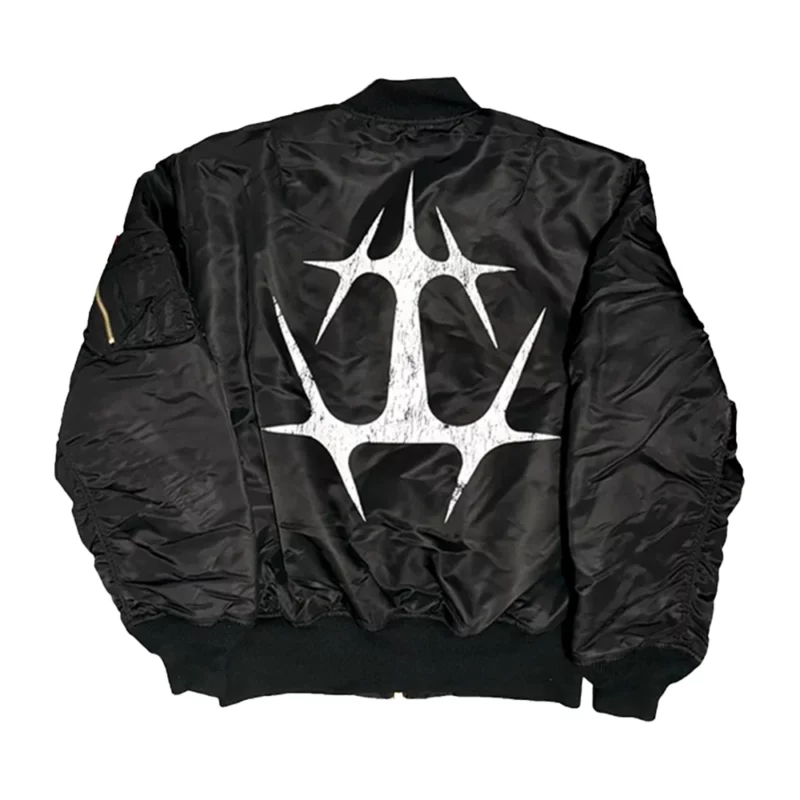 The Weeknd The End Black Bomber Jacket