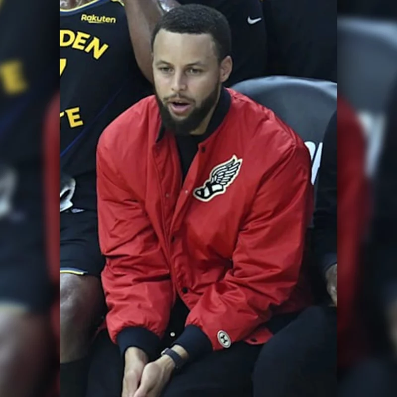 Timberwolves Vs Warriors Steph Curry Bomber Jacket