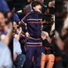 Timothee Chalamet Knicks Playoff Game Tracksuit