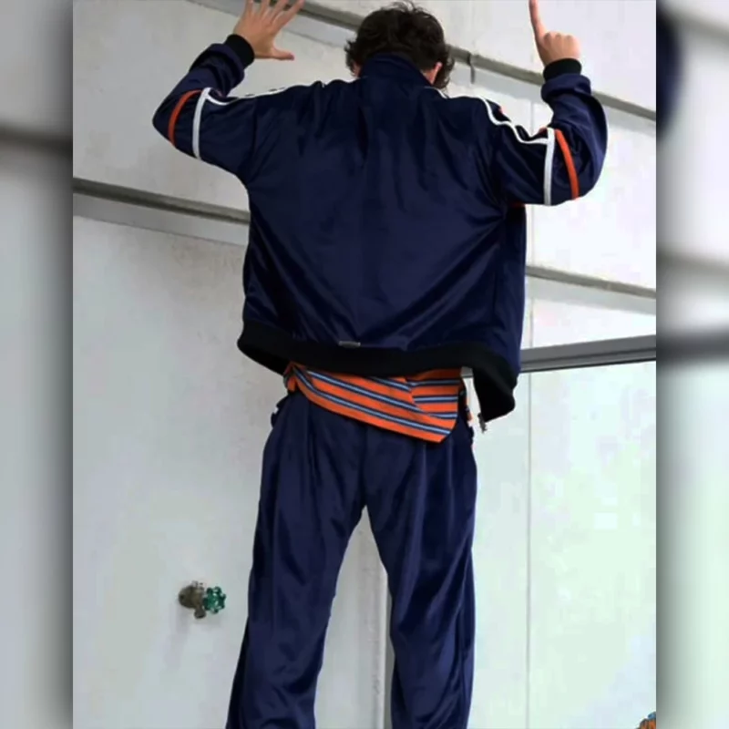 Timothee Chalamet Knicks Playoff Tracksuit
