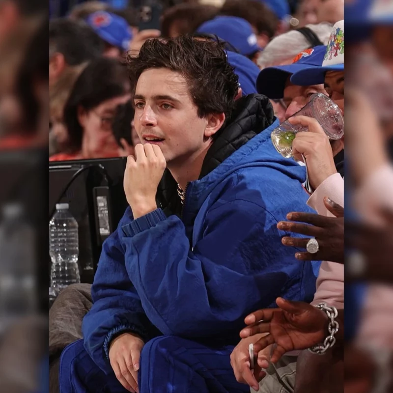 TimothÃ©e Knicks Hooded Jacket