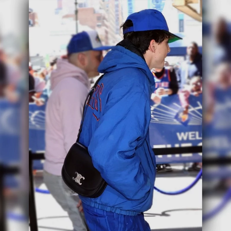 TimothÃ©e NY Knicks Oversize Hooded Jacket