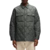 Tracker Oliver Rice Logan Green Quilted Jacket