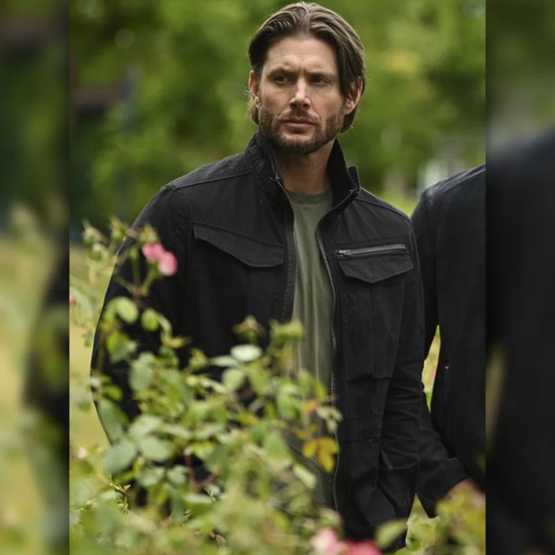Tracker S02 Jensen Ackles Russell Shaw Black Jacket