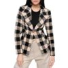 Will Trent S03 Amanda Wagner Checkered Blazer Free Shipping