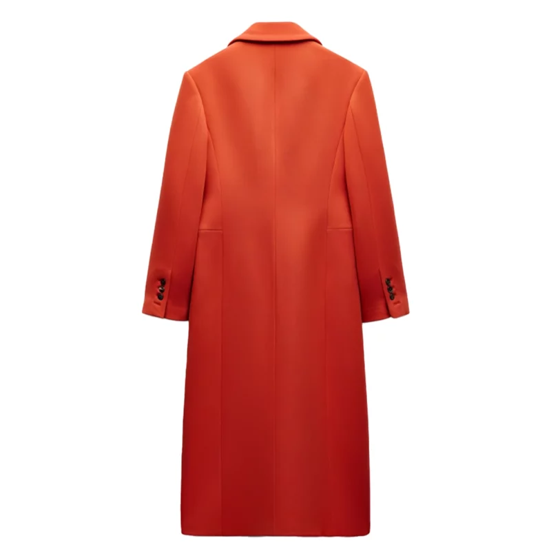 10 News FirstLiz Cantor Red Long Coat
