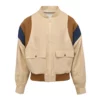 Aaron Taylor-Johnson Press Junket 2025 Bomber Jacket