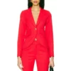 Access Daily Kelli Finglass Red Blazer