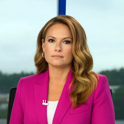 America Reports Gillian Turner Pink Blazer