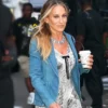 And Just Like That S03 Carrie Bradshaw Sarah Jessica Parker Denim Blazer