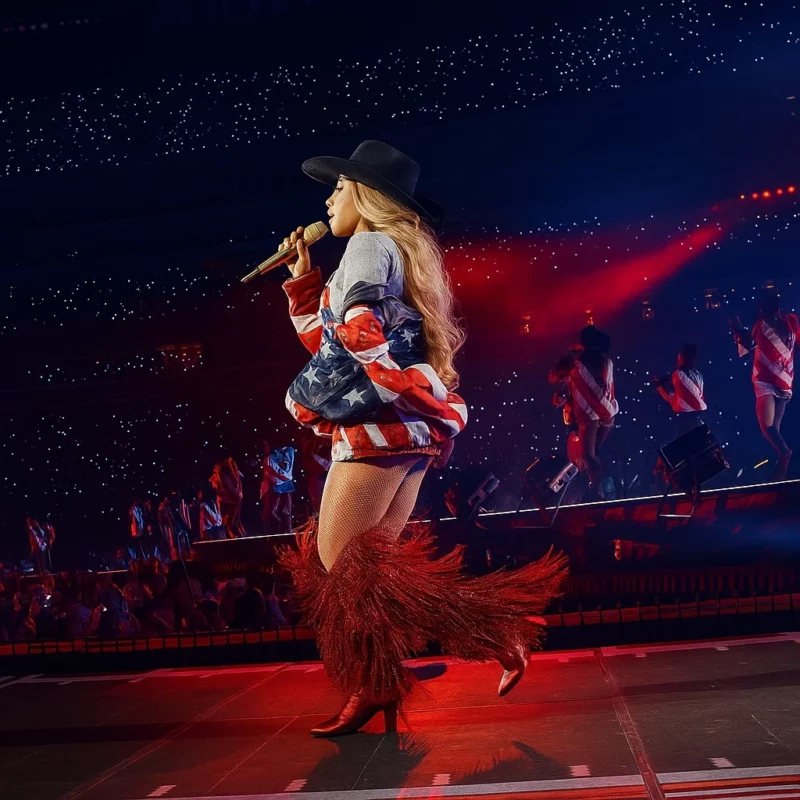 Beyonce Cowboy Carter Tour Michael Hoban Flag Jacket
