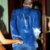 Brad Date Night 2025 Velvet Blue Blazer
