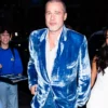 Brad Pitt Date Night Blue Blazer