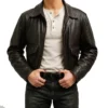 Bryan Johnson 2025 A2 Vinatge Leather Jacket