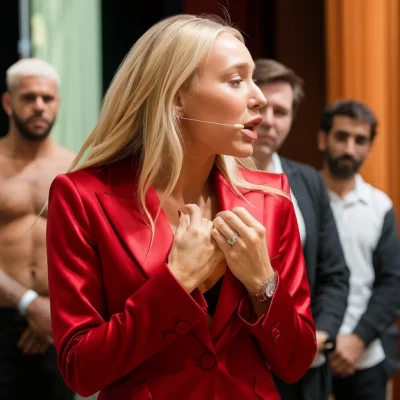 Call Her Alex S01 Red Blazer