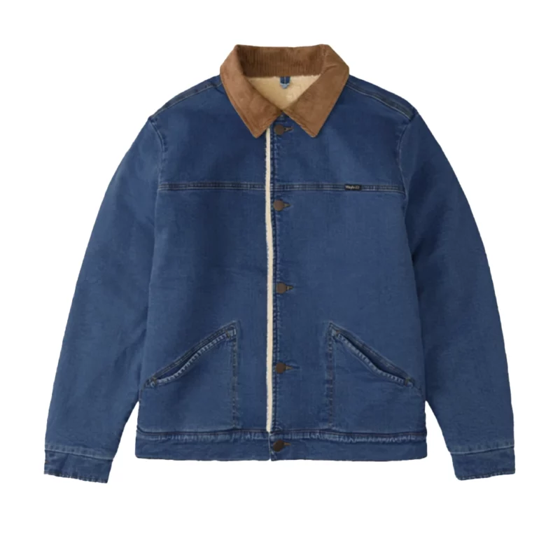 Charlie Heaton Stranger Things S05 Jonathan Byers Blue Denim Jacket