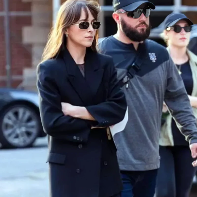Dakota Johnson Materialists 2025 Lucy Black Blazer