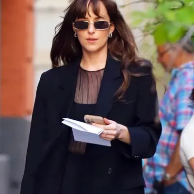 Dakota Johnson Materialists Blazer
