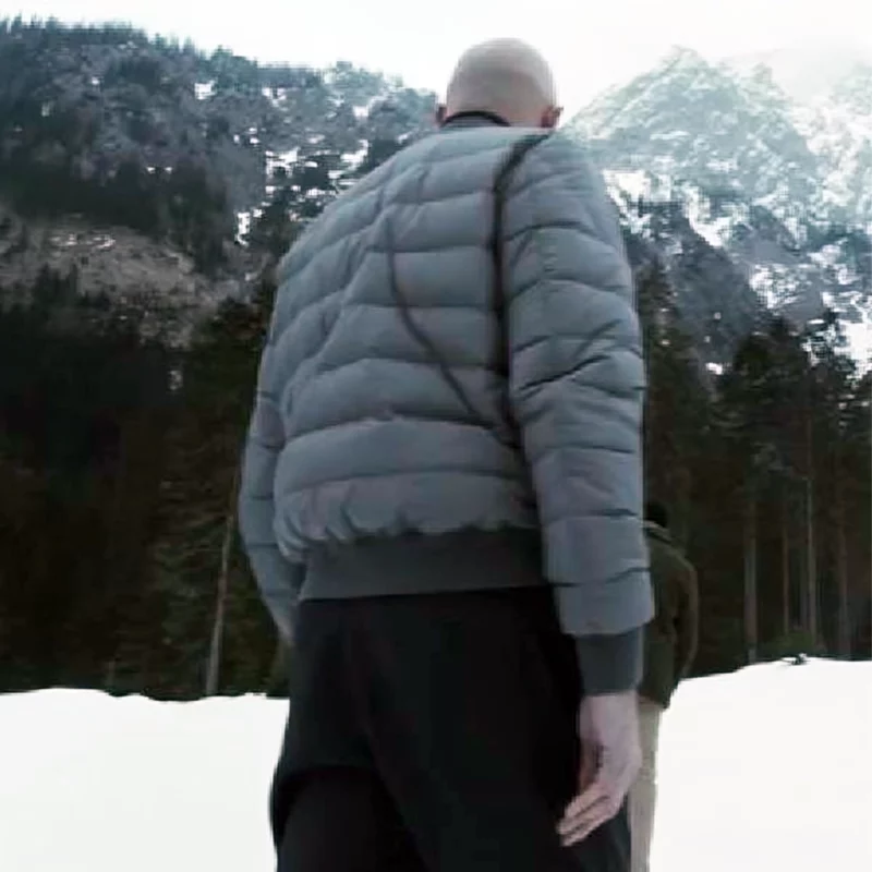 David Nine Perfect Stranger Mark Strong Puffer Jacket