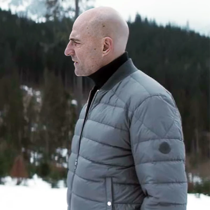 David Nine Perfect Strangers Mark Strong Jacket