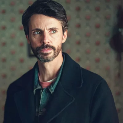 Dept. Q S01 Matthew Goode Black Coat