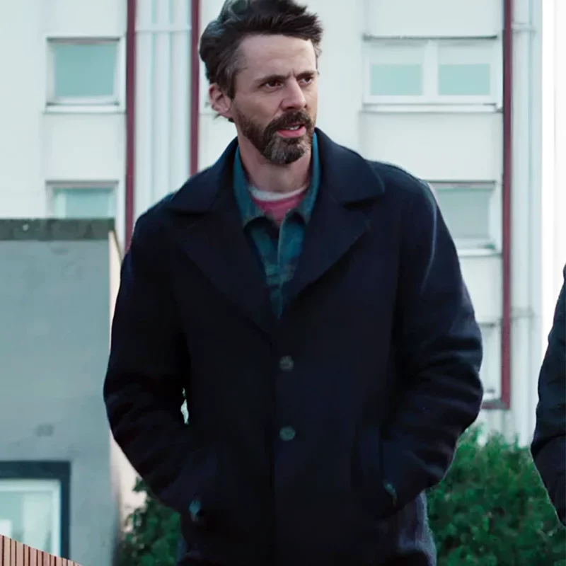 Dept. Q S01 Matthew Goode Carl Morck Black Coat