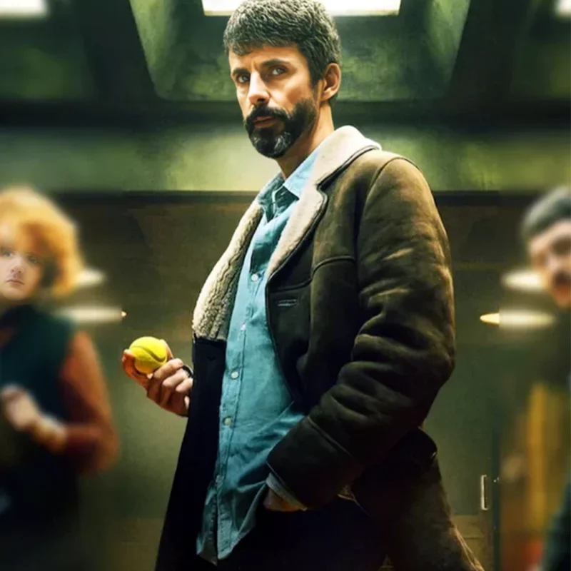 Dept. Q S01 Matthew Goode Carl Morck Coat
