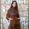 Eiza Gonzalez NYC Premiere Fountain of Youth Leather Jacket
