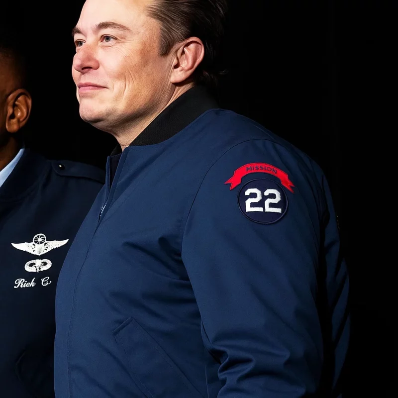 Elon Musk USAFA Bomber Jacket