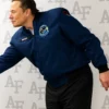 Elon USAFA Blue Bomber Jacket