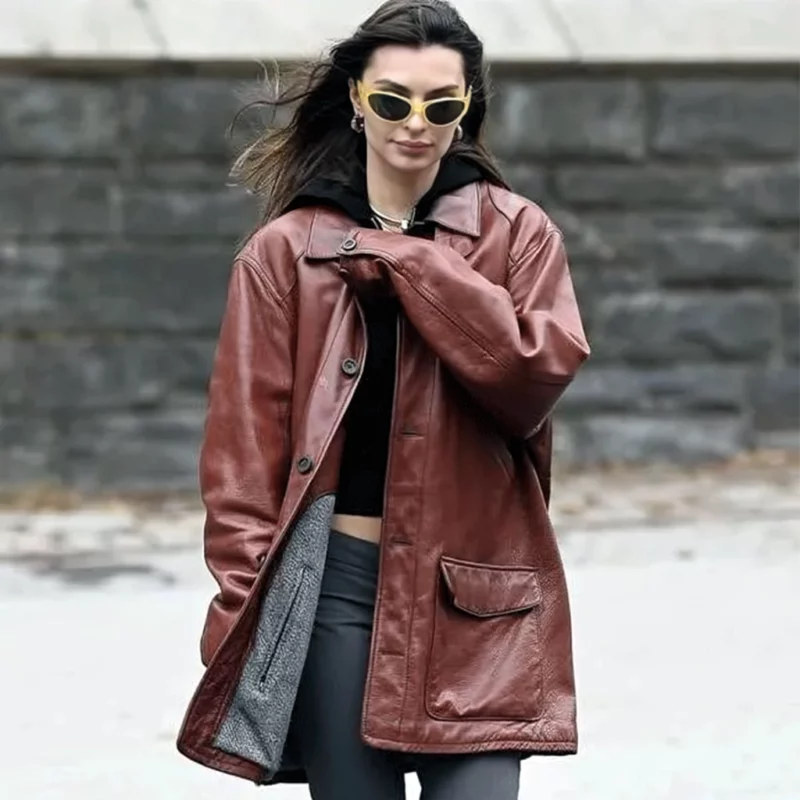 Emily Ratajkowski NYC Jacket