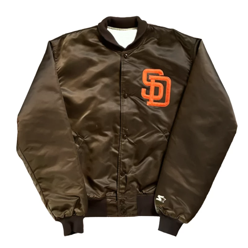 Emma Stone San Diego Padres Bomber Jacket