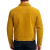 F1 The Movie 2025 Brad Pitt Suede Jacket