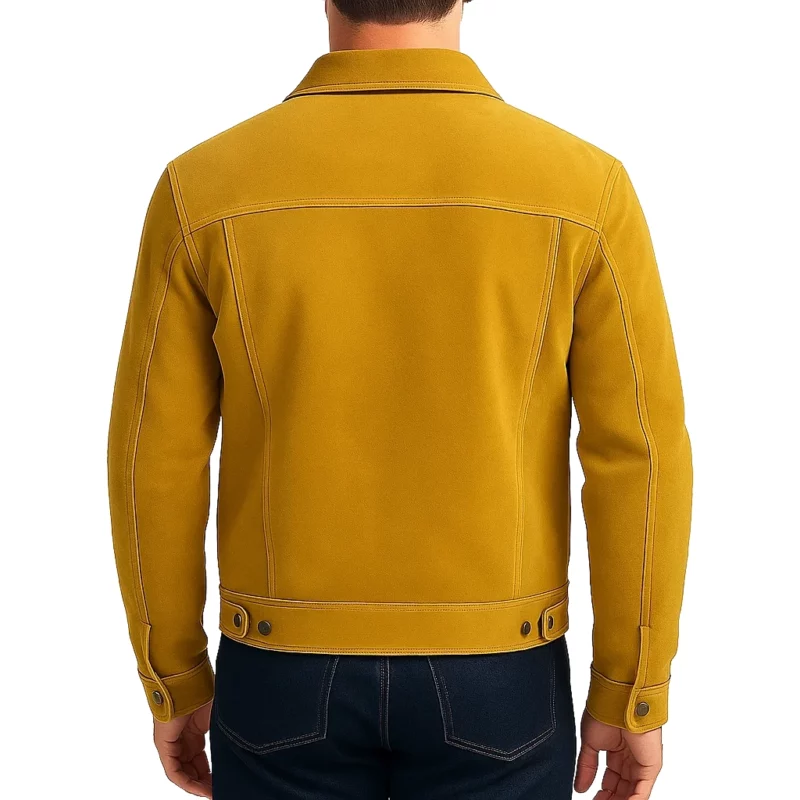 F1 The Movie 2025 Brad Pitt Suede Jacket
